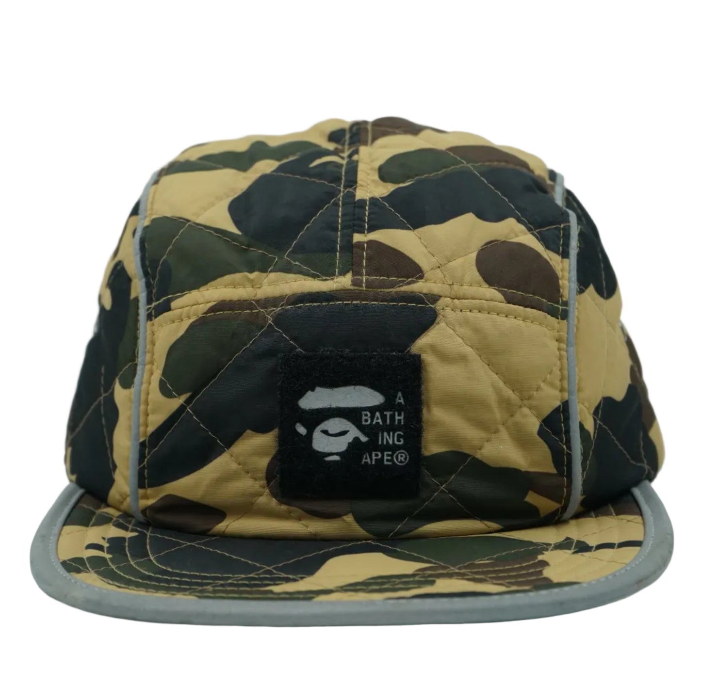 Bape 1 st Camo Padded Yellow Jet Cap
