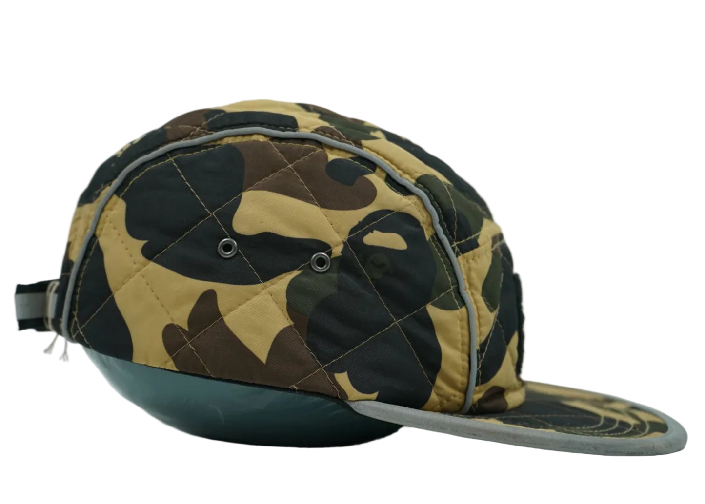 Bape 1 st Camo Padded Yellow Jet Cap