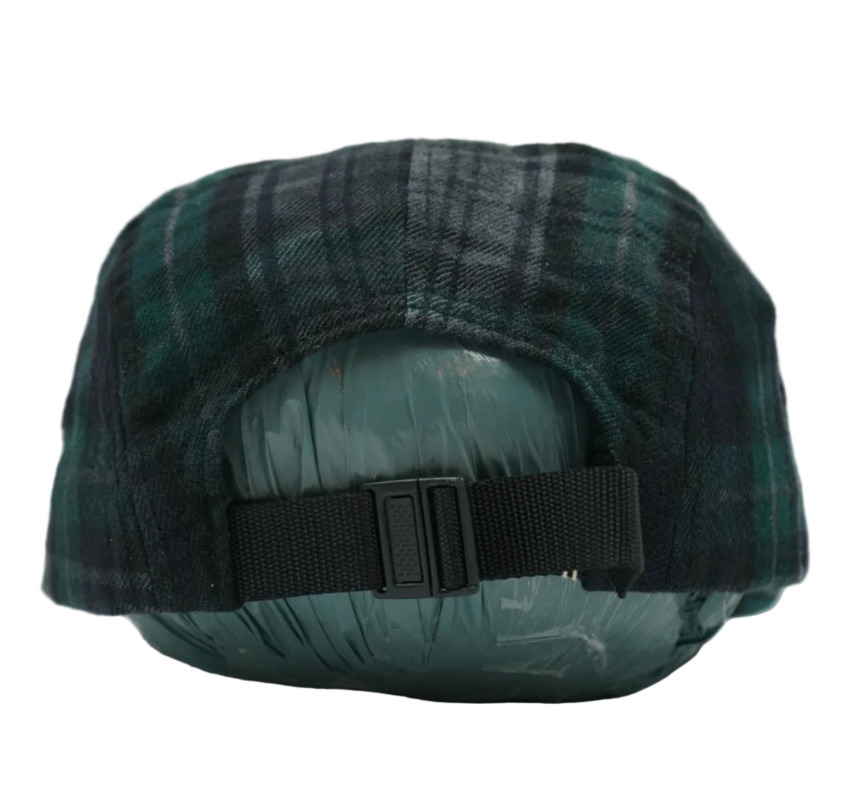 Supreme Plaid Blue/Green/Black Camp Cap