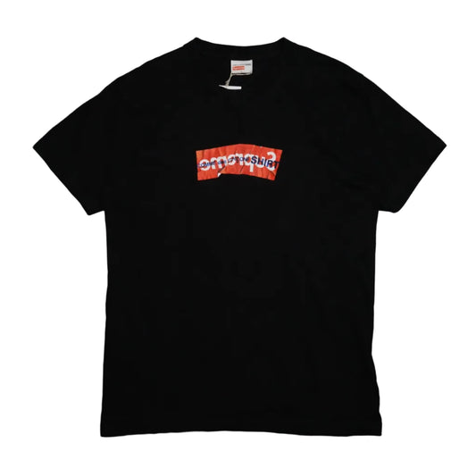 Supreme x Comme Des Garcons Box Logo Black T-Shirt