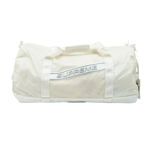 Supreme Logo White Dufflebag