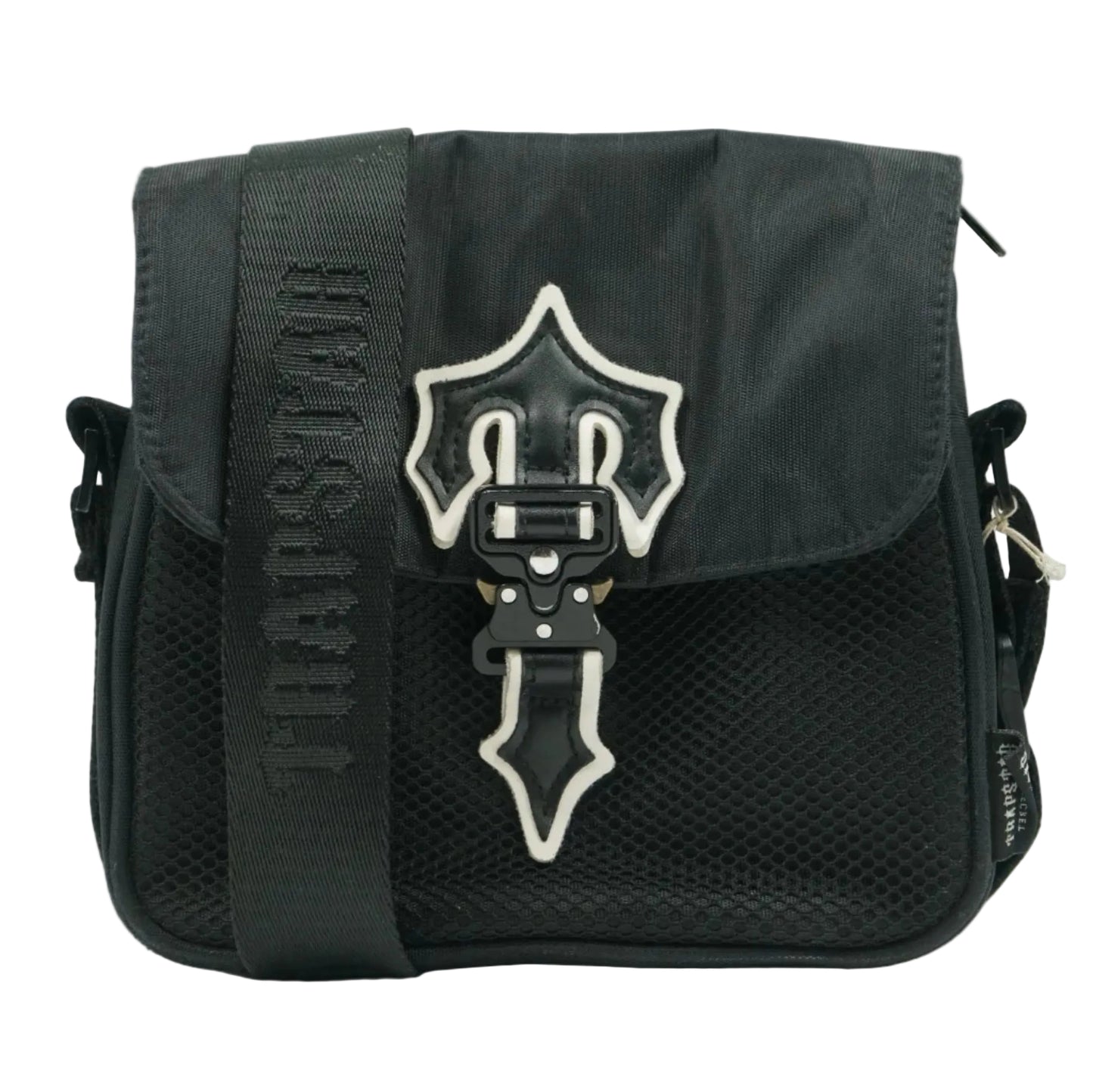 Trapstar Irongate Cross-Body Reflective Black Bag