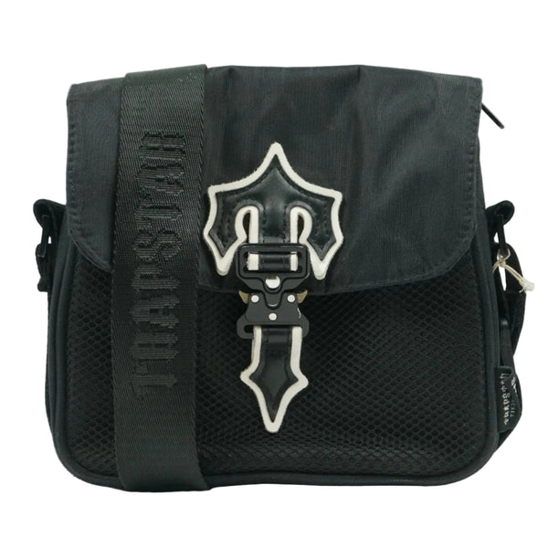 Trapstar Irongate Cross-Body Reflective Black Bag