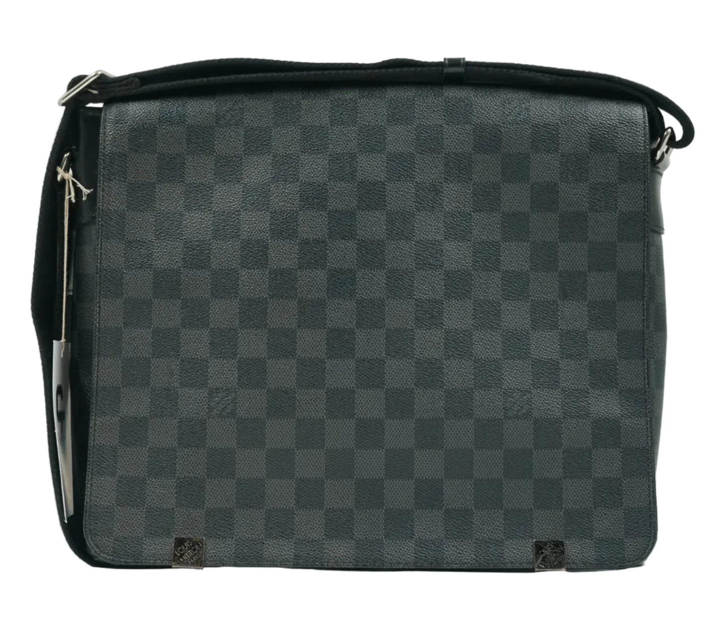 Louis Vuitton District MM Black/Grey Damier Messenger Bag