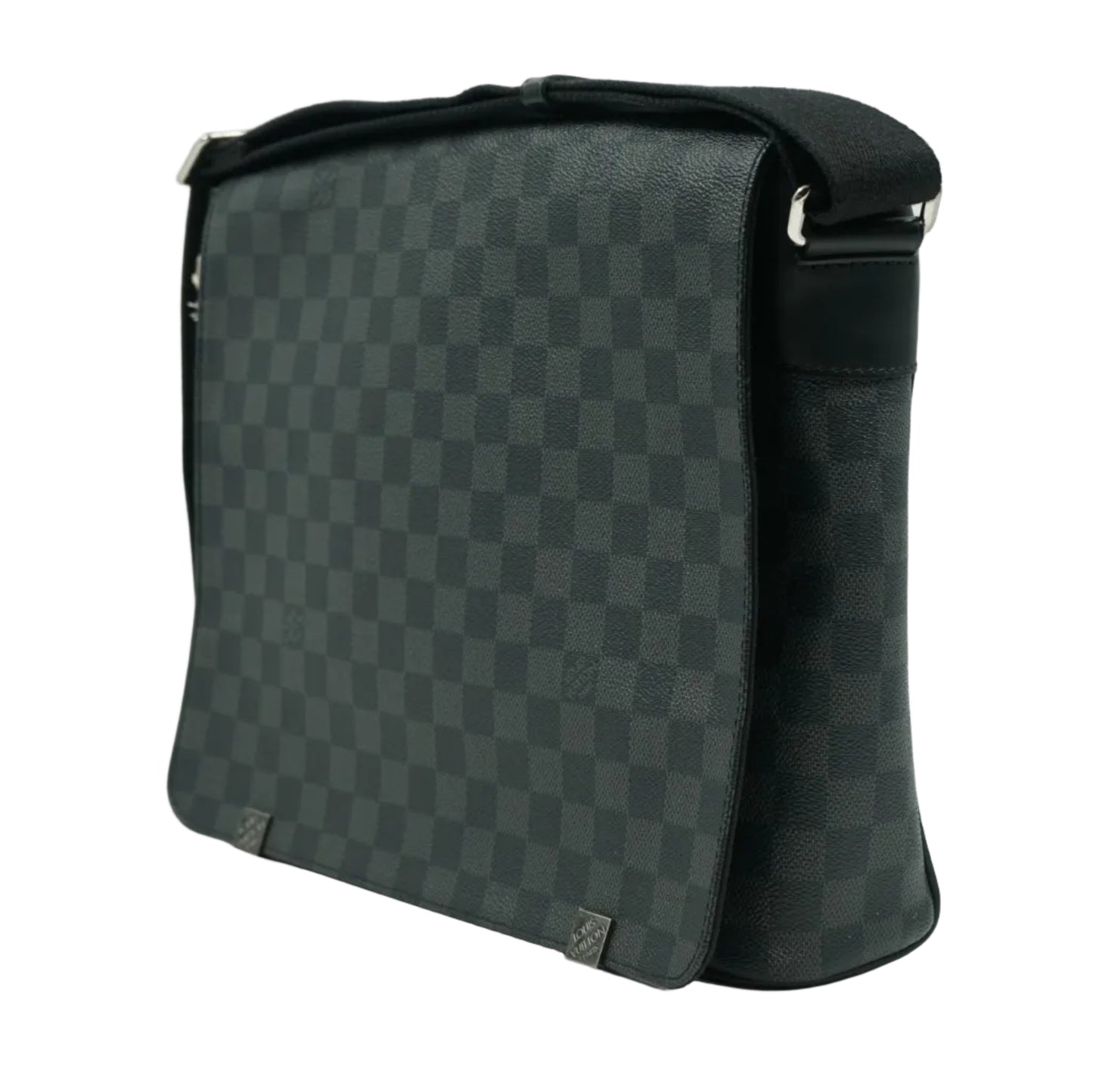 Louis Vuitton District MM Black/Grey Damier Messenger Bag