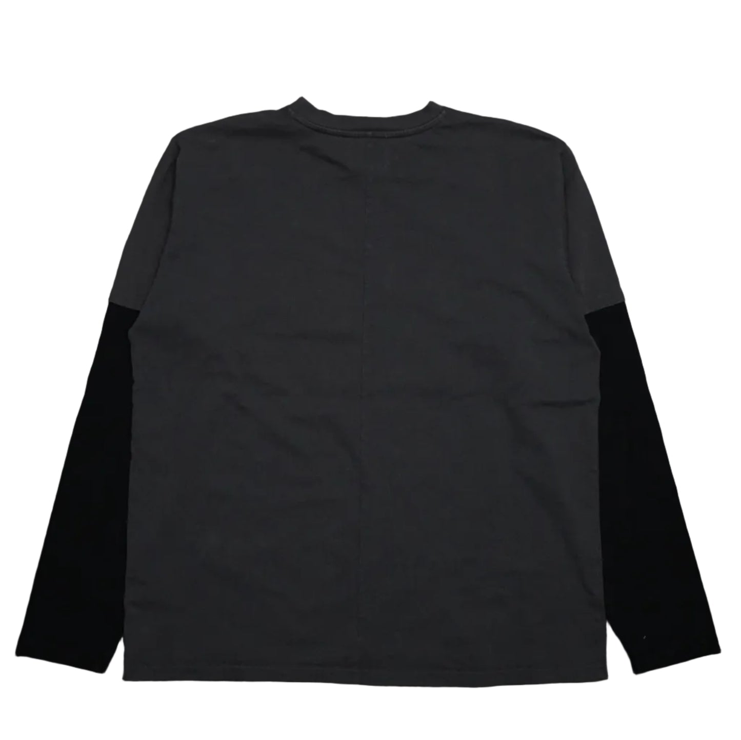 M RC Noir Green Logo Dark Grey Longsleeve
