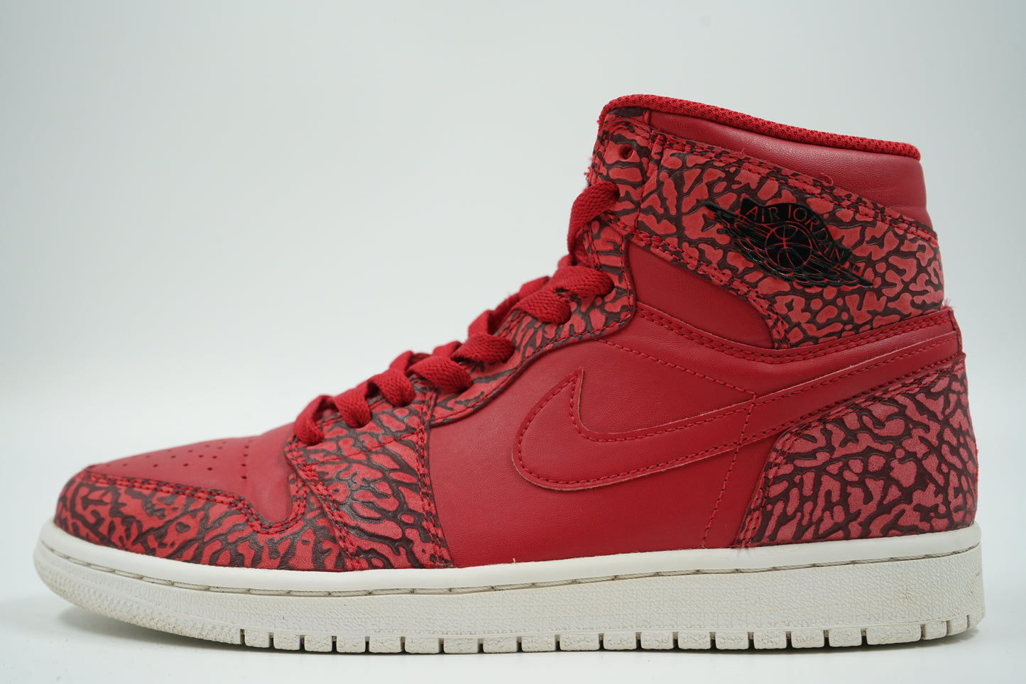 Air Jordan 1 Retro Red Elephant Print