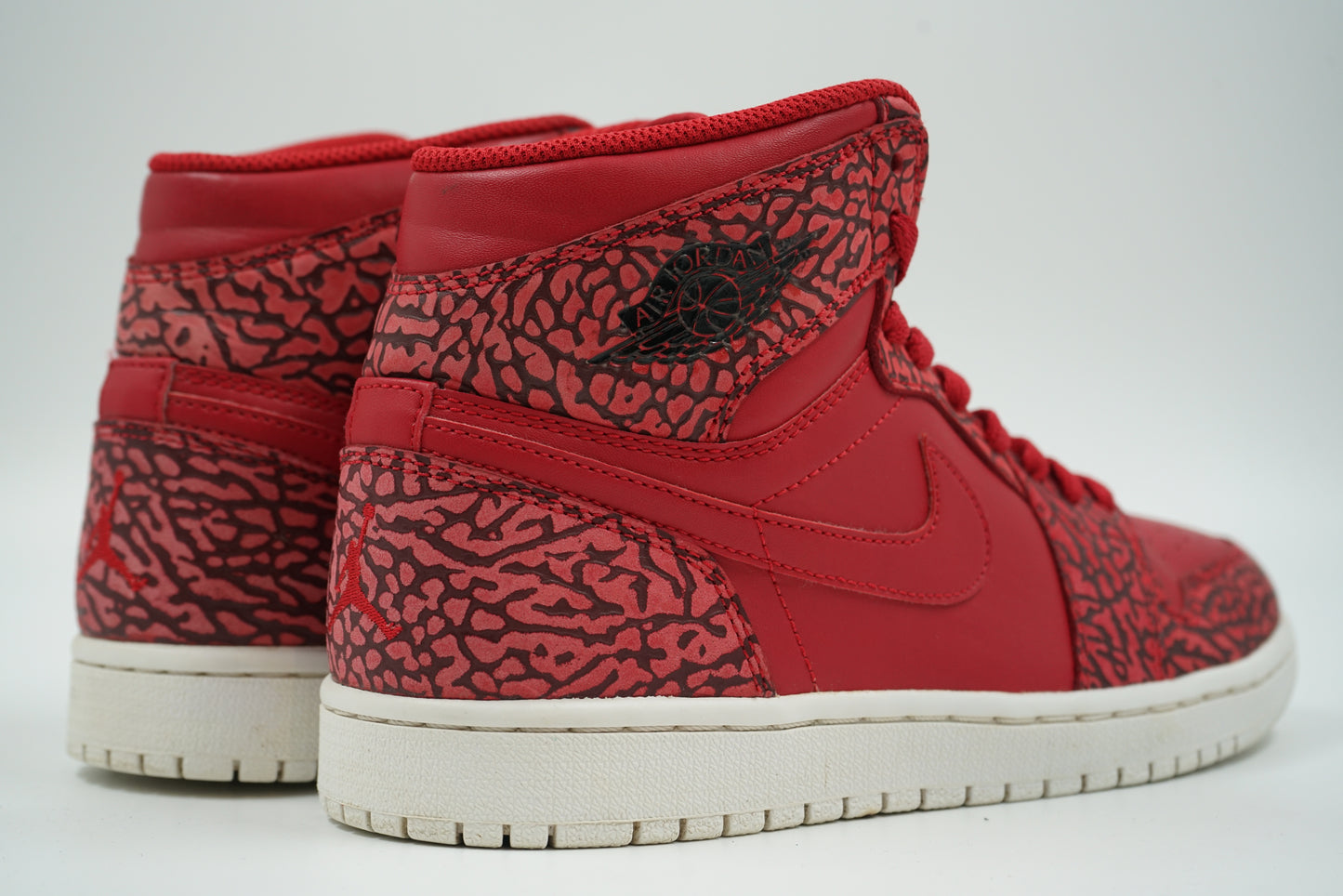 Air Jordan 1 Retro Red Elephant Print