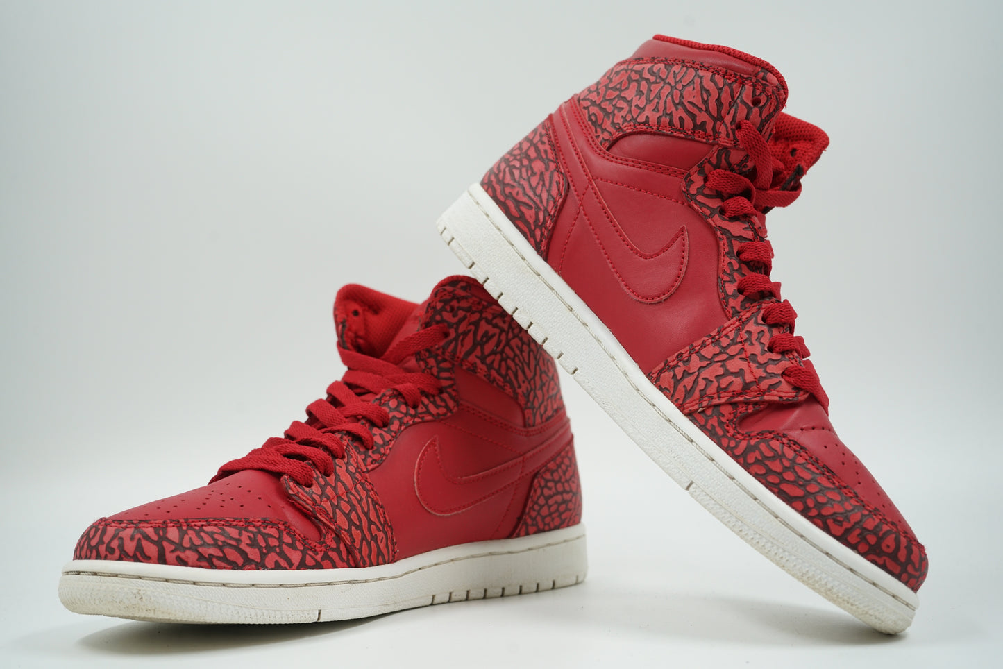 Air Jordan 1 Retro Red Elephant Print