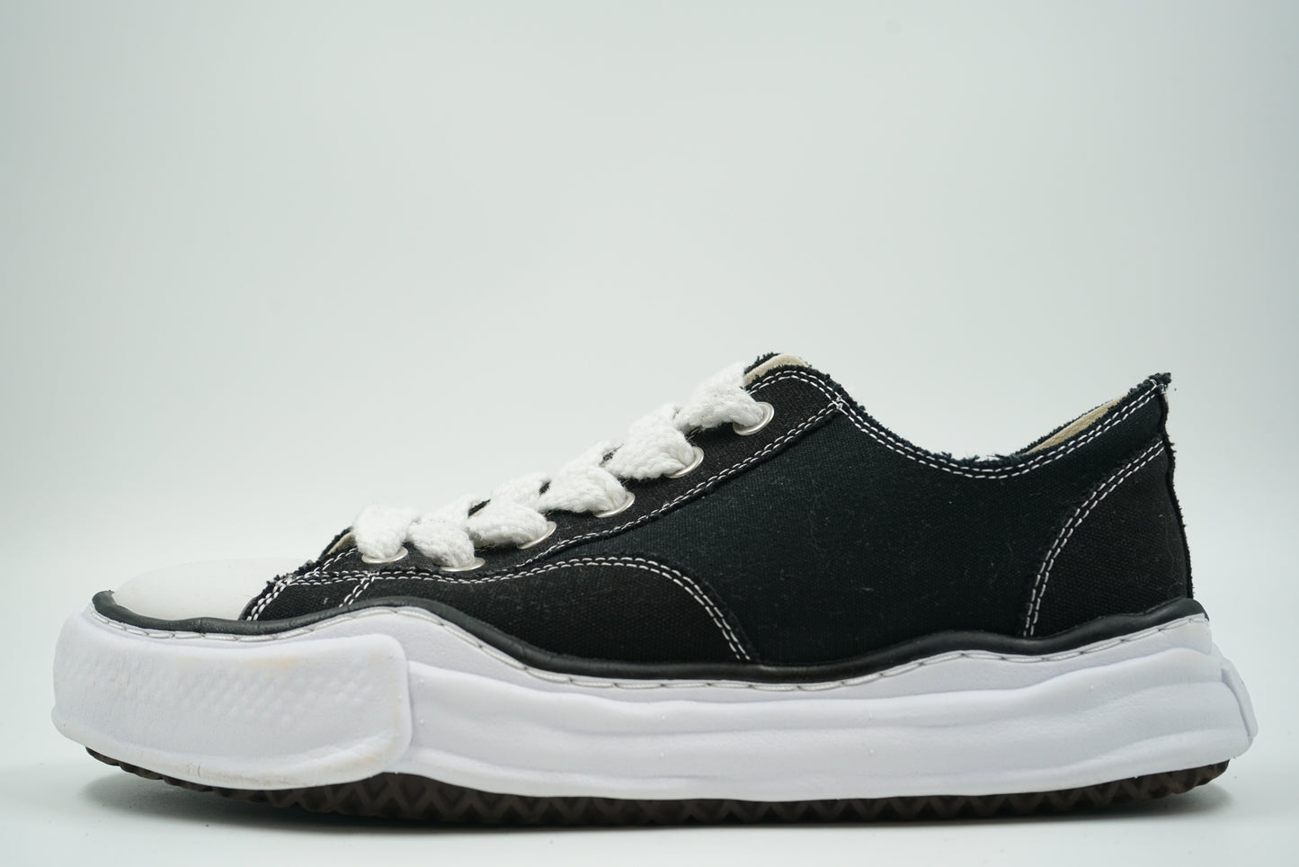 Maison Mihara Yasuhiro Peterson 23 OG Sole Canvas Low Black