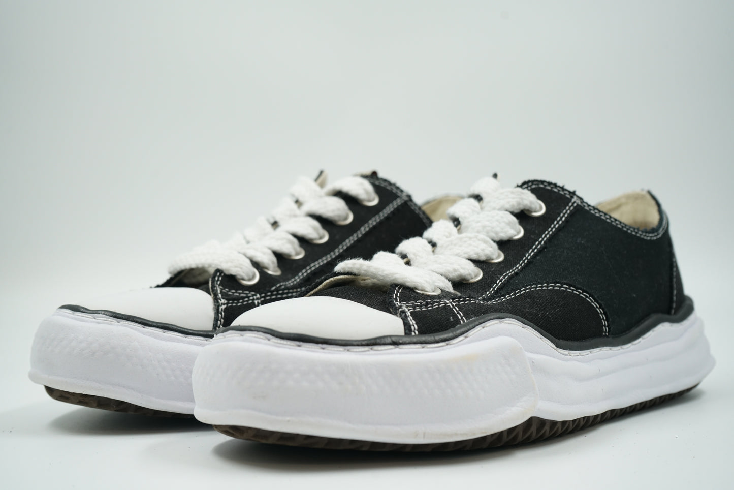 Maison Mihara Yasuhiro Peterson 23 OG Sole Canvas Low Black