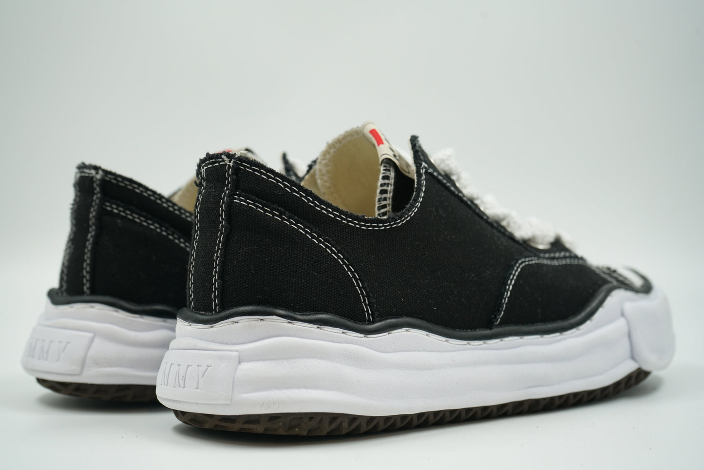Maison Mihara Yasuhiro Peterson 23 OG Sole Canvas Low Black