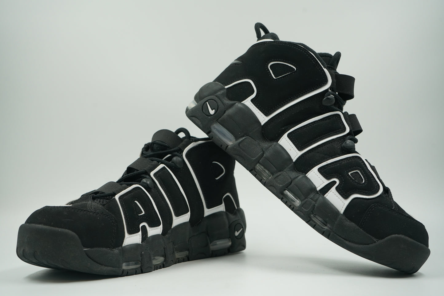 Air More Uptempo 96 Black White