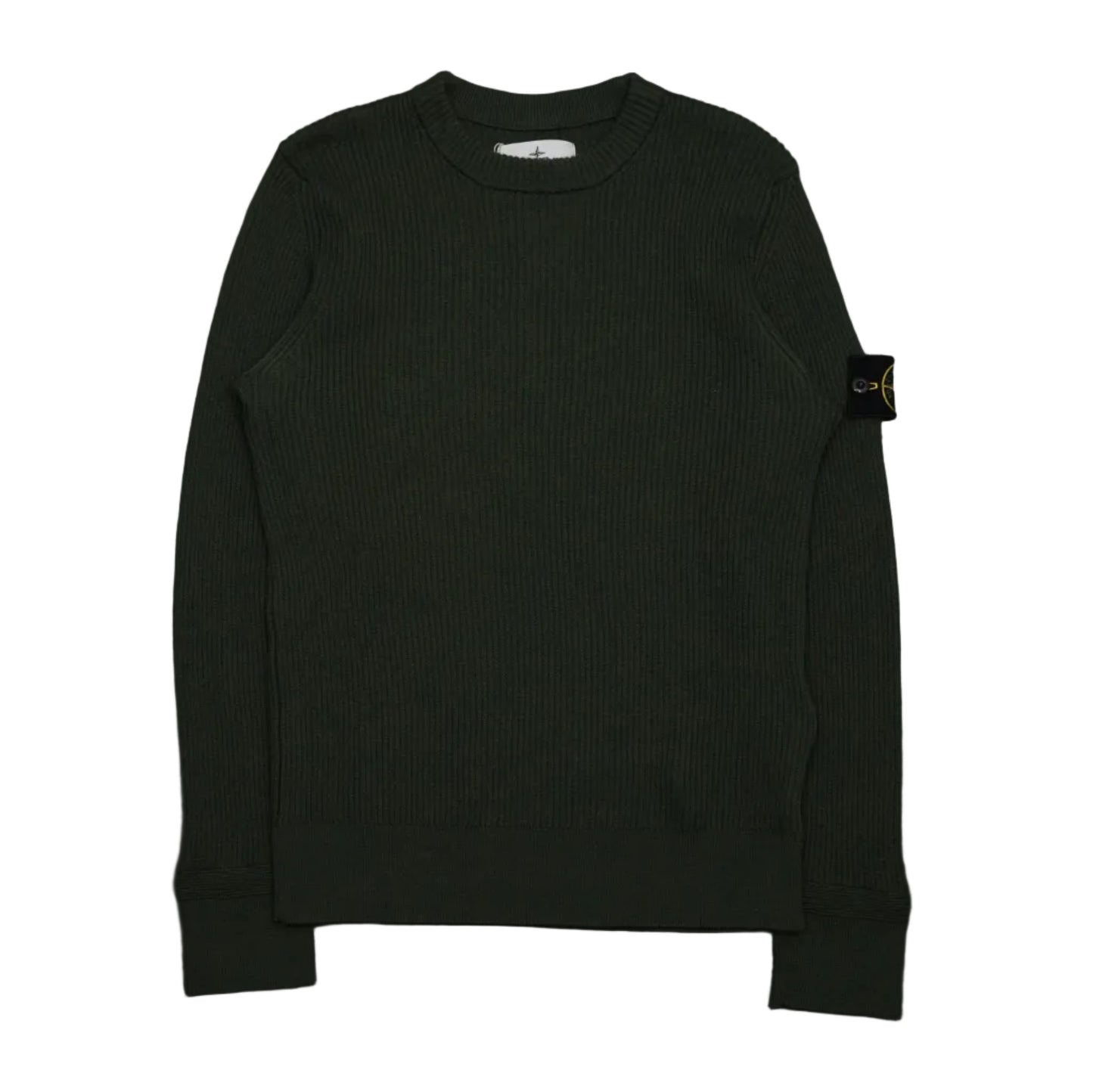 Stone Island Forest Green Heavy Knitwear