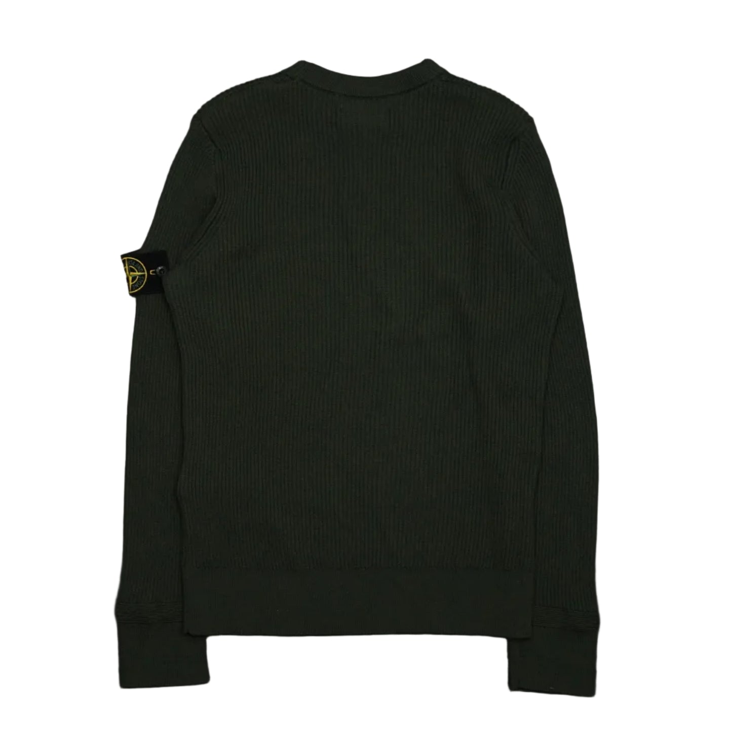 Stone Island Forest Green Heavy Knitwear