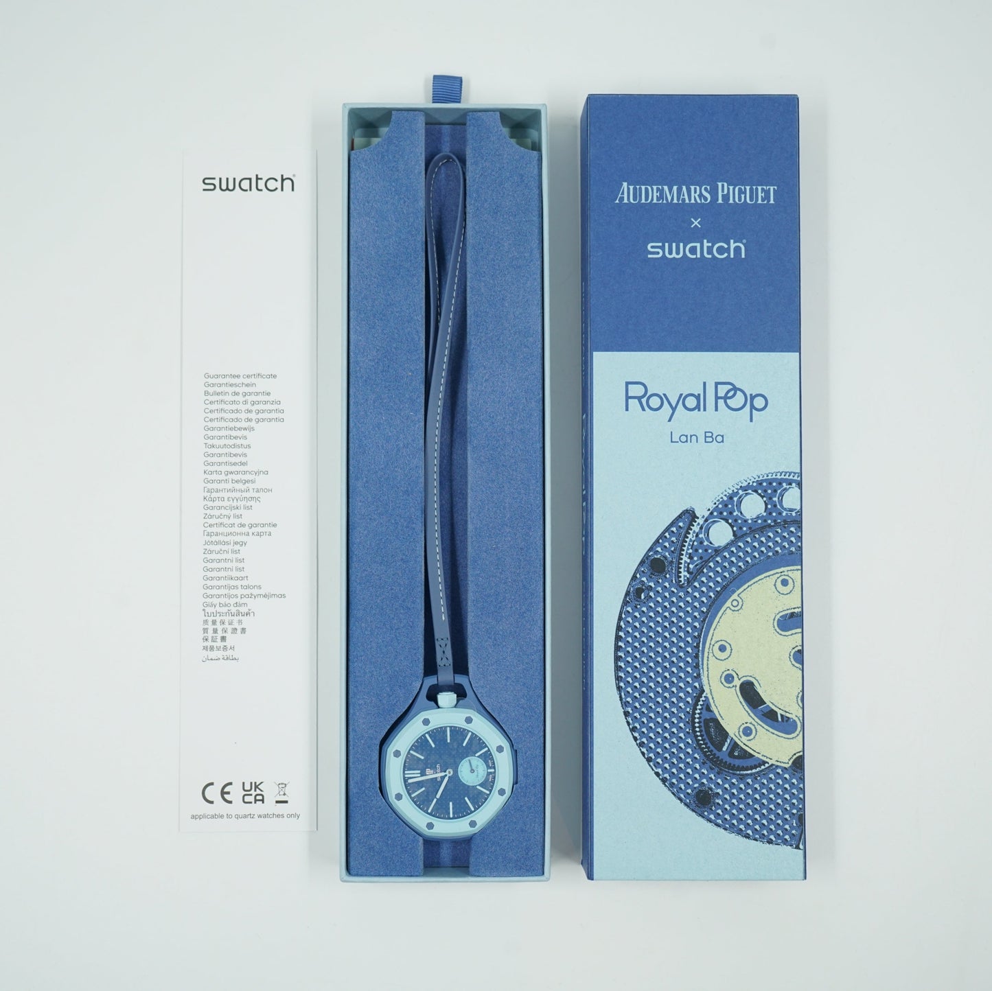 Swatch x Audemars Piguet AP Bioceramic Royal Pop Savonnette Lan Ba