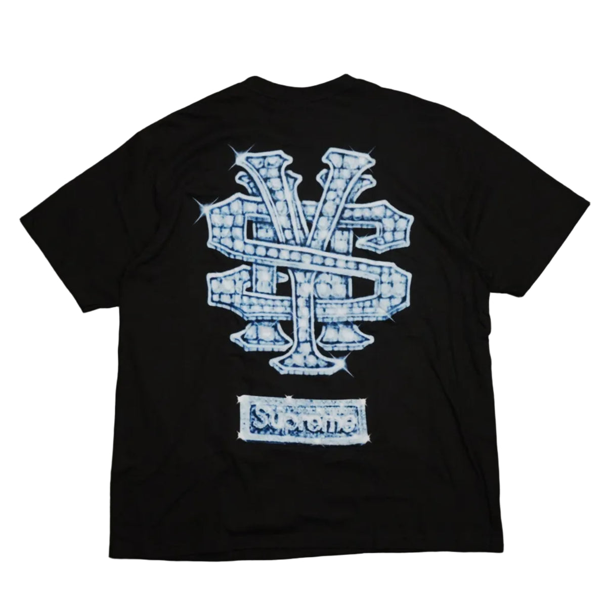 Supreme Snowman Black T-Shirt