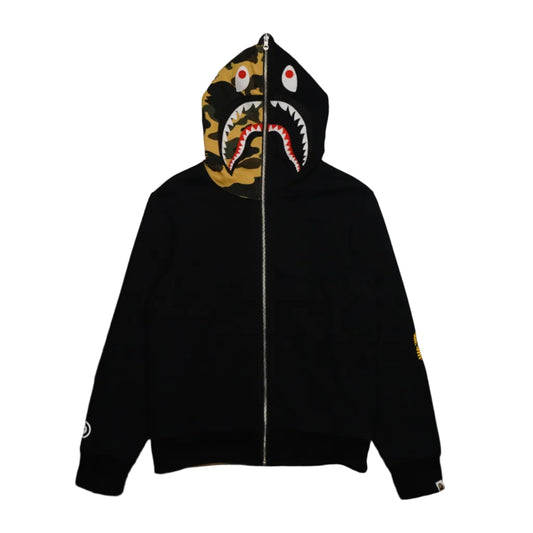 Bape 1st Camo Reverse Fullzip Shark Hoodie