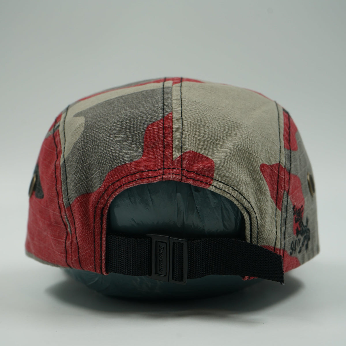 Supreme Military Red Camo Camp Cap