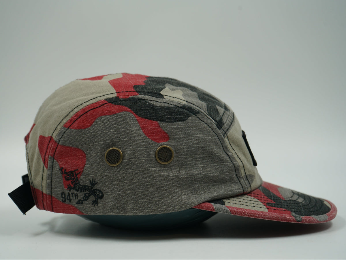 Supreme Military Red Camo Camp Cap