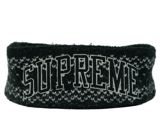 Supreme New Era Arc Logo Black Headband