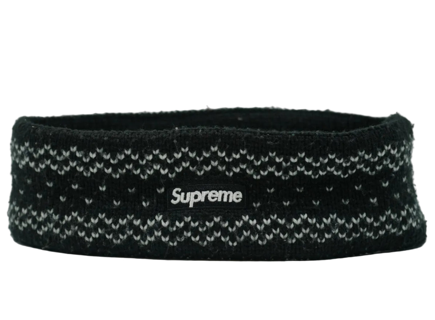 Supreme New Era Arc Logo Black Headband