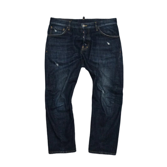Dsquared2 Workwear Jean Plain Blue Jeans