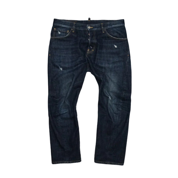Dsquared2 Workwear Jean Plain Blue Jeans