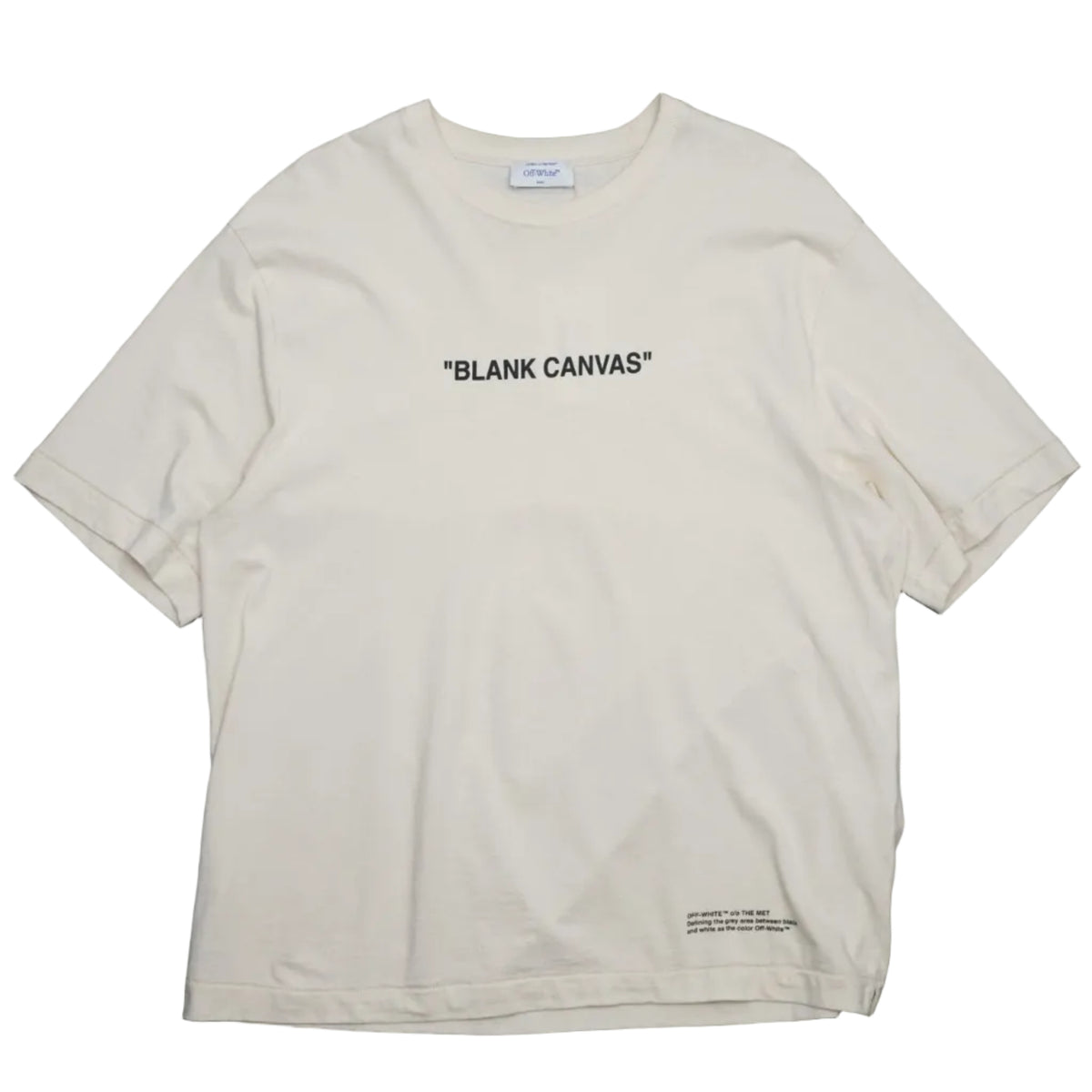Off-White Blank Canvas Beige/Tan T-Shirt