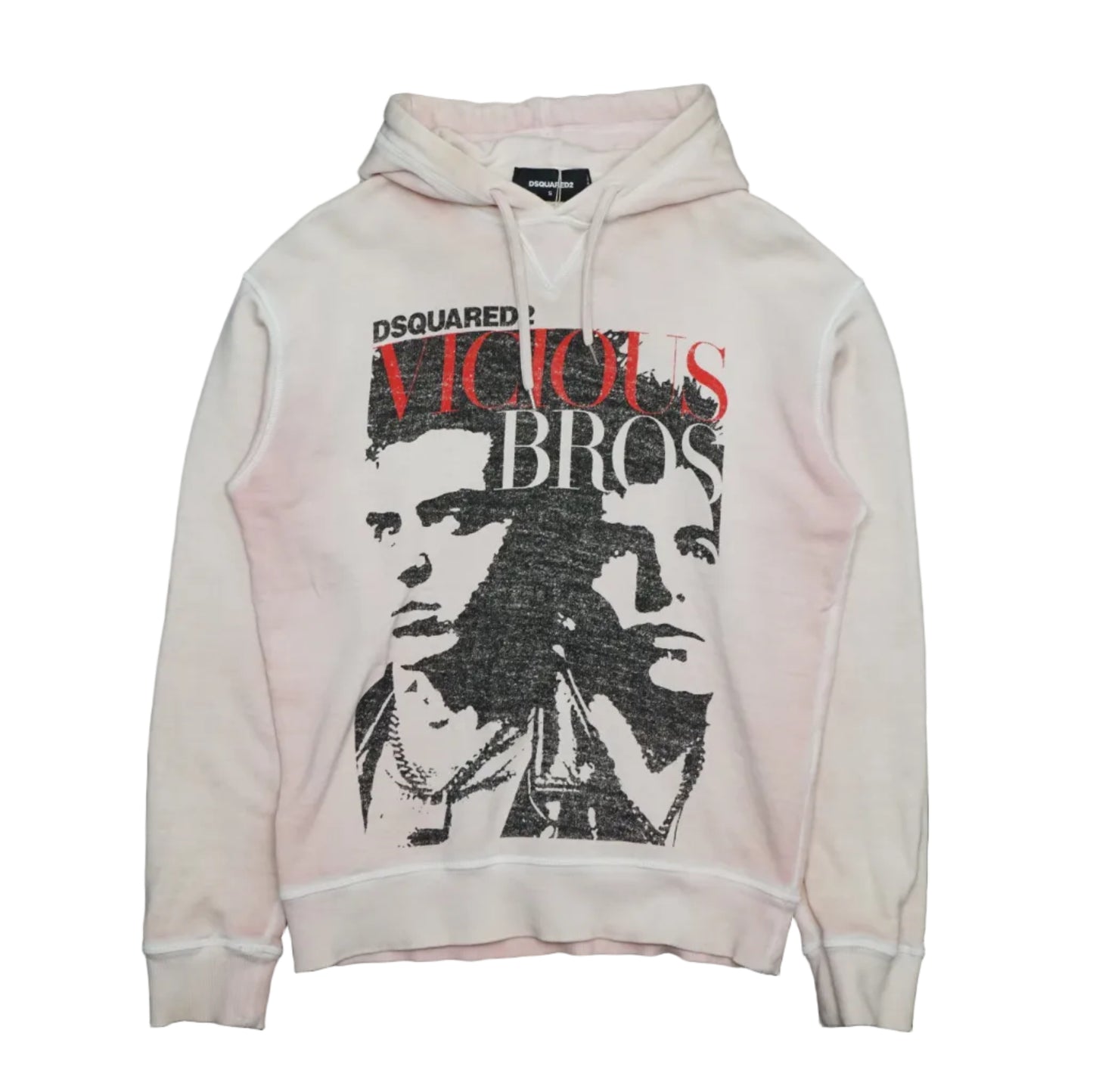 Dsquared2 Vicious Bros Pink Hoodie