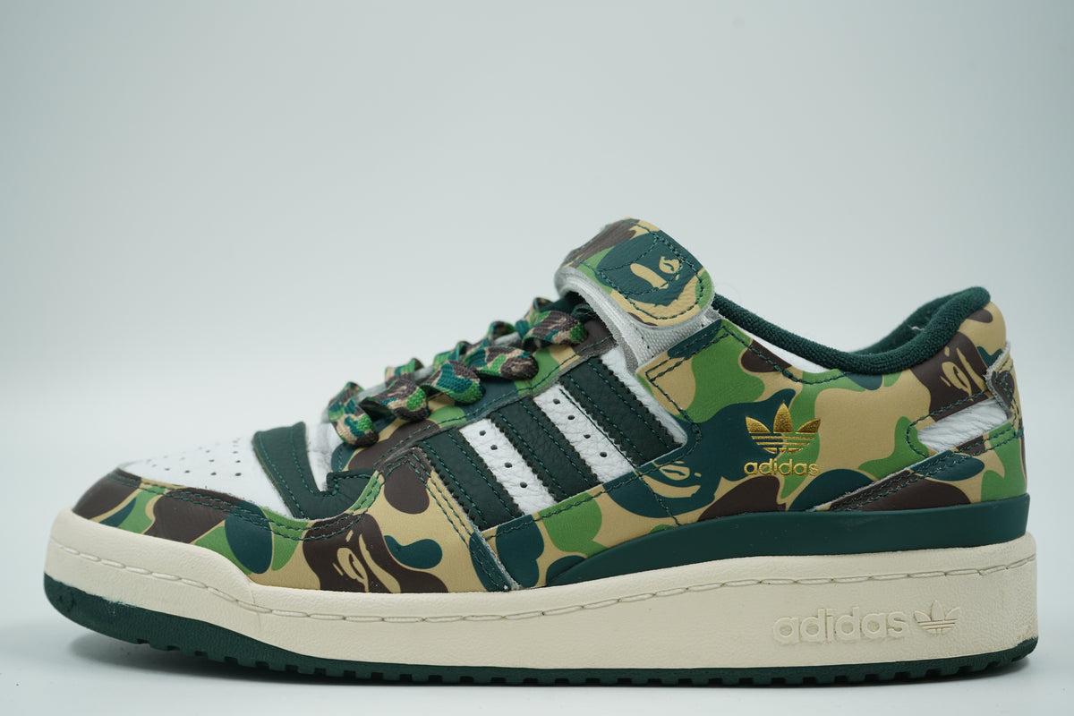 Adidas Forum Low 84 BAPE 30th Anniversary Green