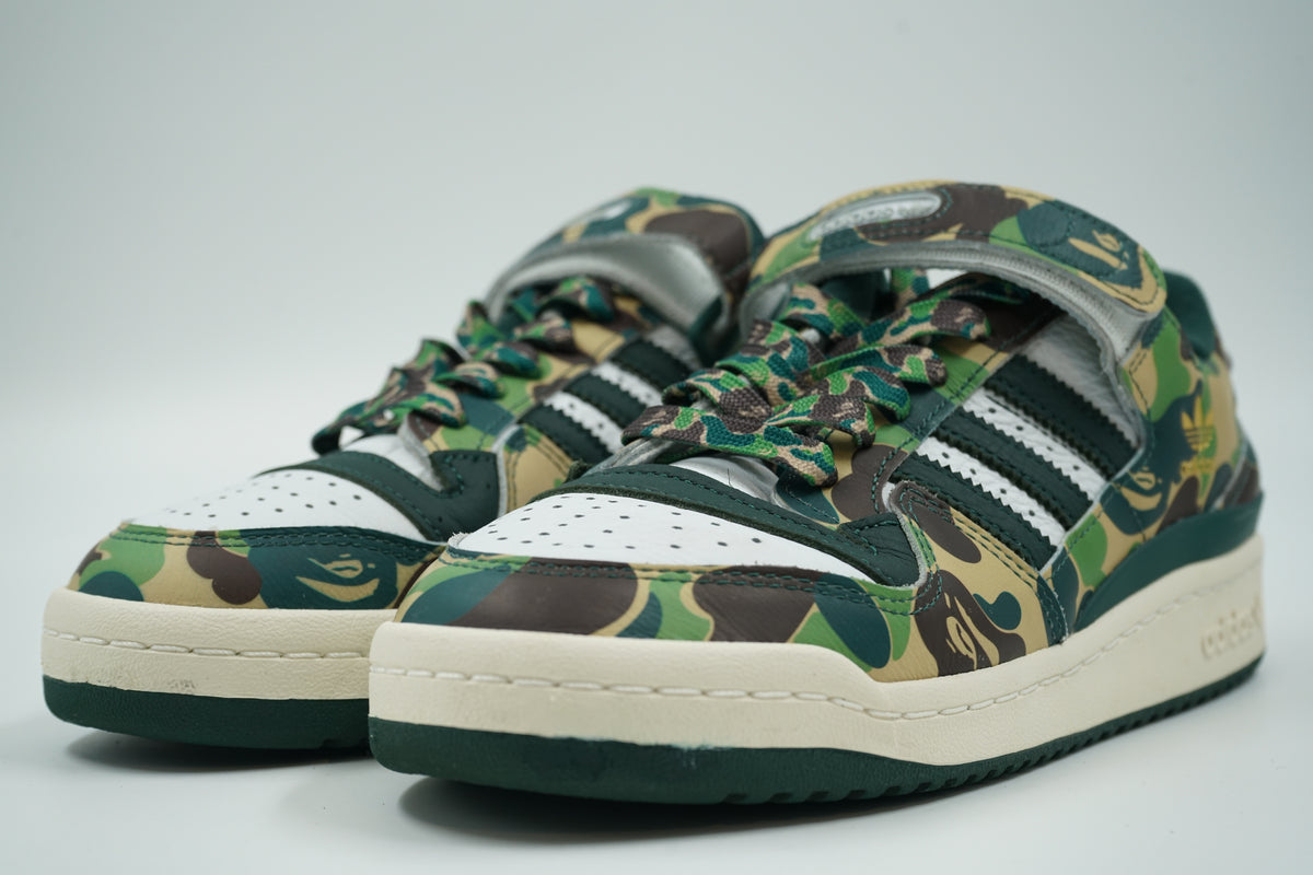 Adidas Forum Low 84 BAPE 30th Anniversary Green
