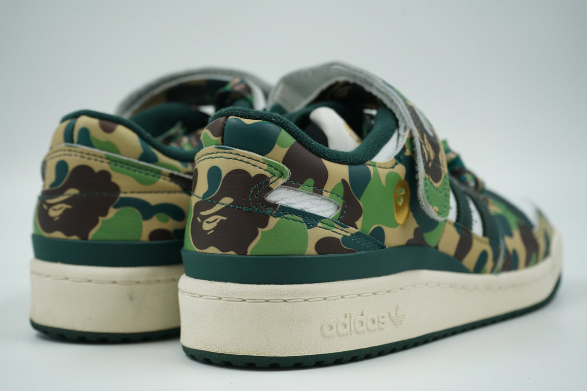Adidas Forum Low 84 BAPE 30th Anniversary Green