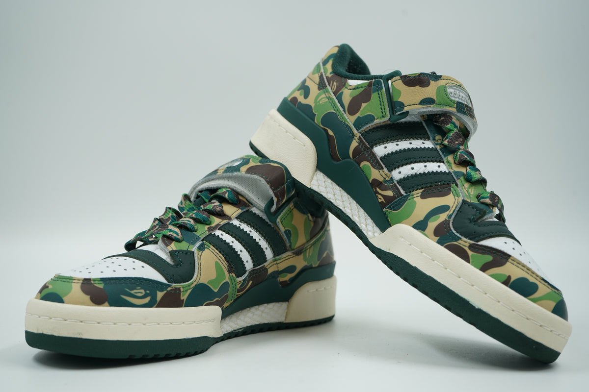 Adidas Forum Low 84 BAPE 30th Anniversary Green