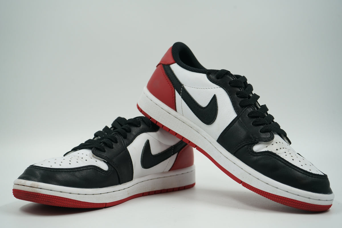 Air Jordan 1 Retro Low OG Black Toe 2023