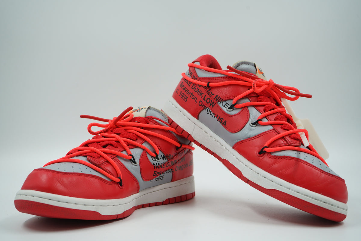 Dunk Low Off-White University Red