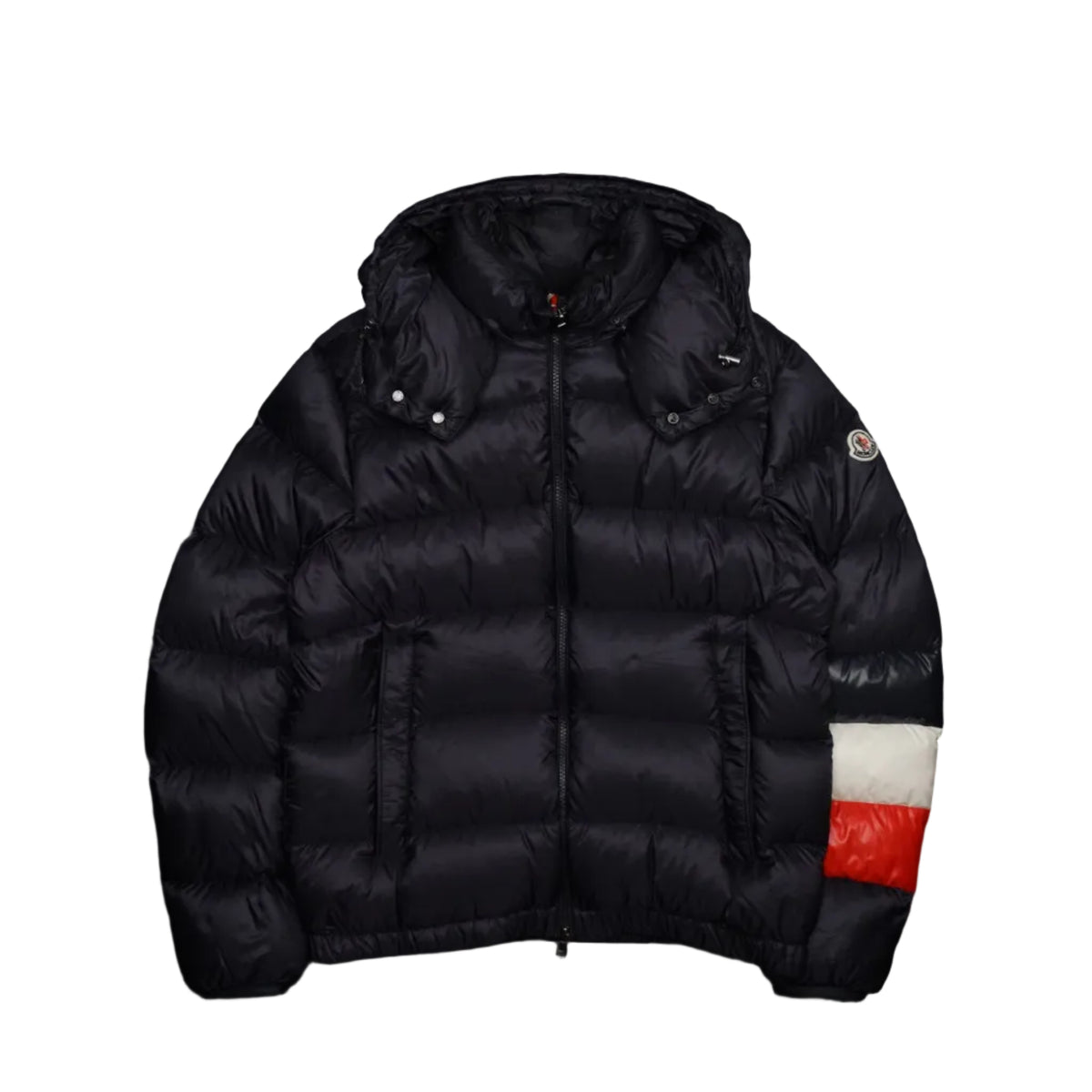 Moncler Willim Giubbotto White Navy Blue Jacket