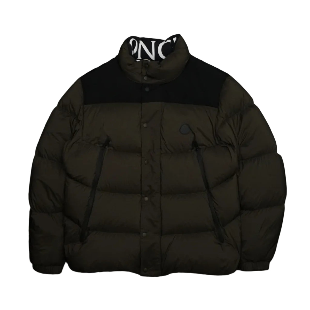 Moncler Timsit Giubbotto Black Label Military Green Jacket