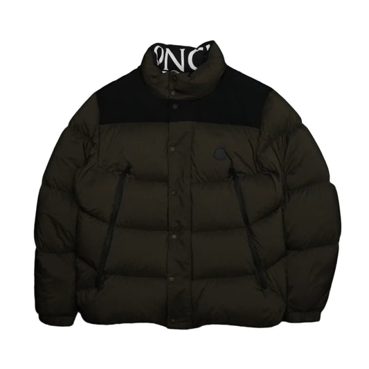 Moncler Timsit Giubbotto Black Label Military Green Jacket