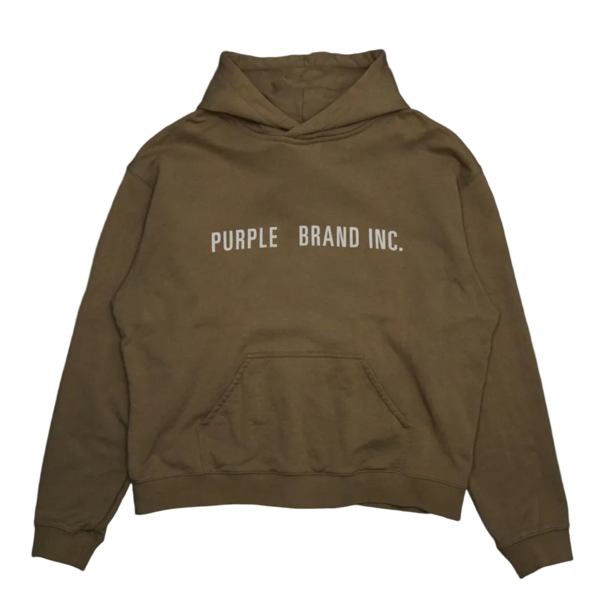Purple Brand Artifact Light Brown Hoodie
