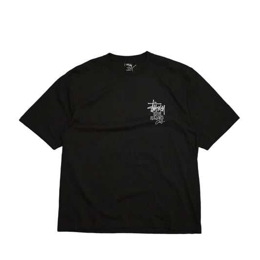 Stussy High Rollers Faded Black T-Shirt