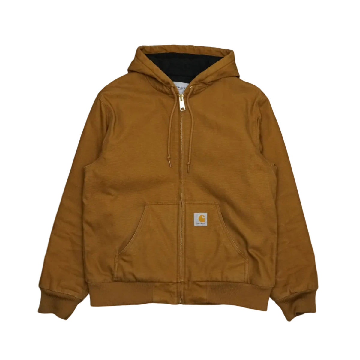 Carhartt Wip Active Brown Canvas Workwear Jacket