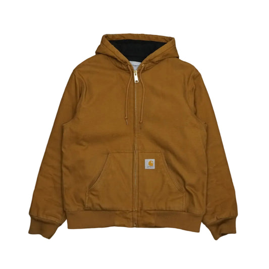 Carhartt Wip Active Brown Canvas Workwear Jacket