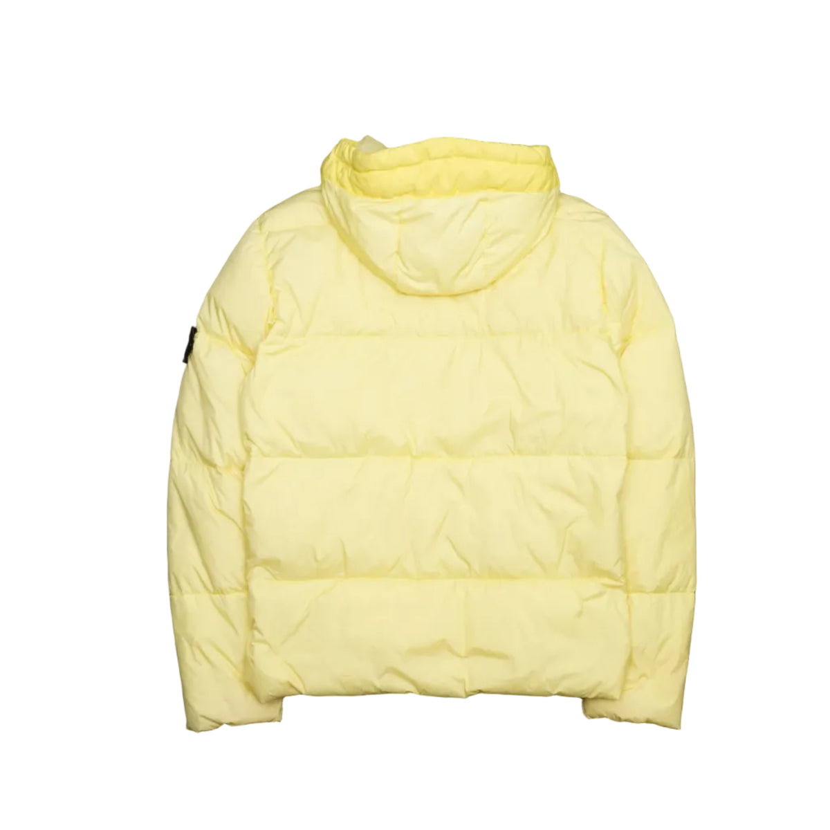 Stone Island Garment Dyed Crinkle Reps Yellow Jacket