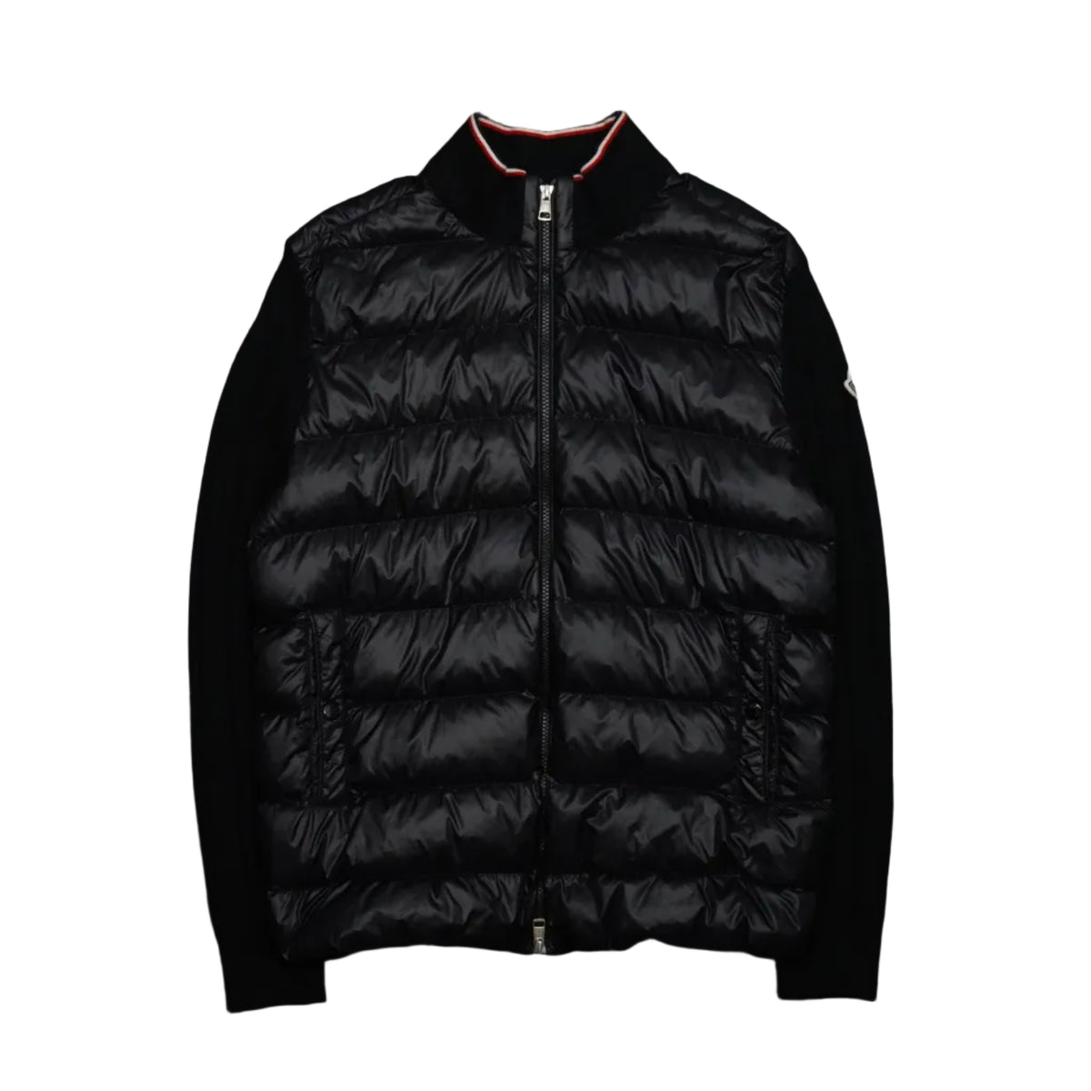 Moncler Tricot Black Knitwear Cardigan
