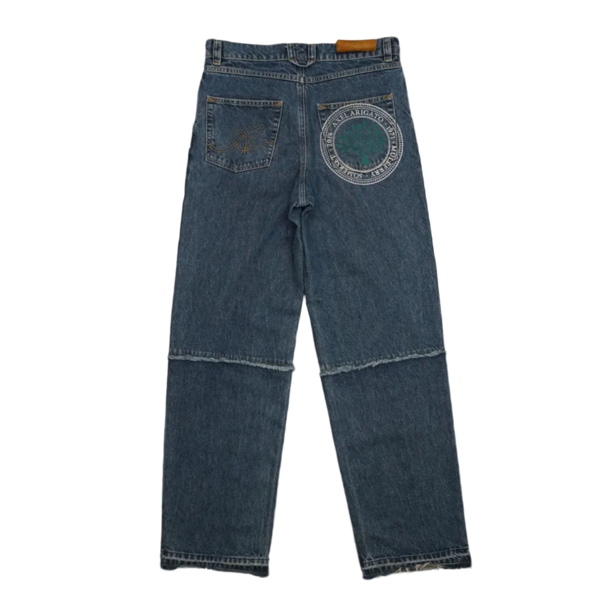 Mulberry x Axel Arigato Loose Fit Blue Jeans