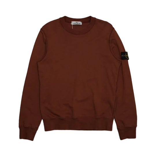Stone Island Copper Red Crewneck