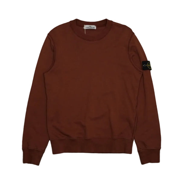 Stone Island Copper Red Crewneck