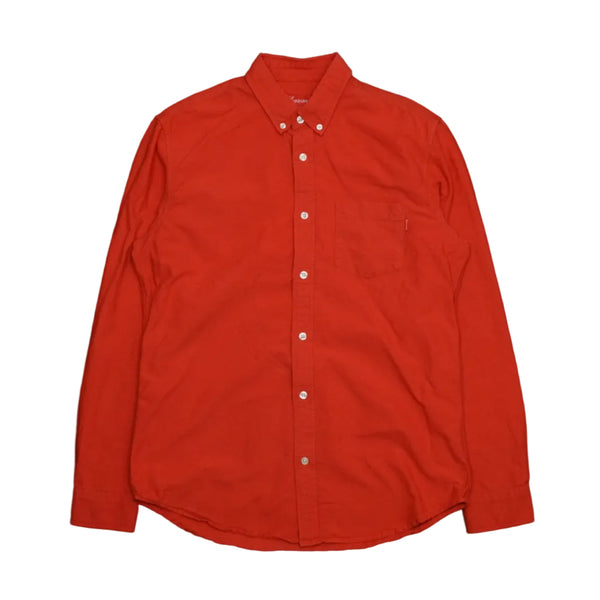 Supreme Oxford Button Up Red Shirt