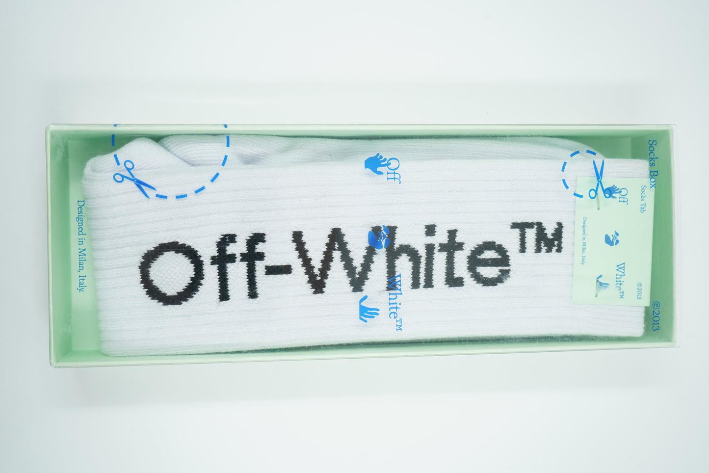 Off-White White Socks